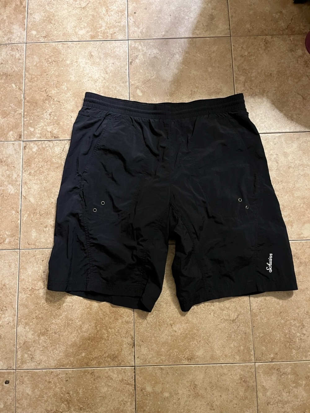 Schwinn Black Cargo Shorts